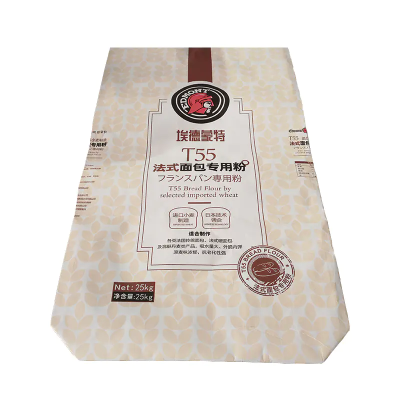 Flour Valve Mouth Paper Bag for Powder Packaging